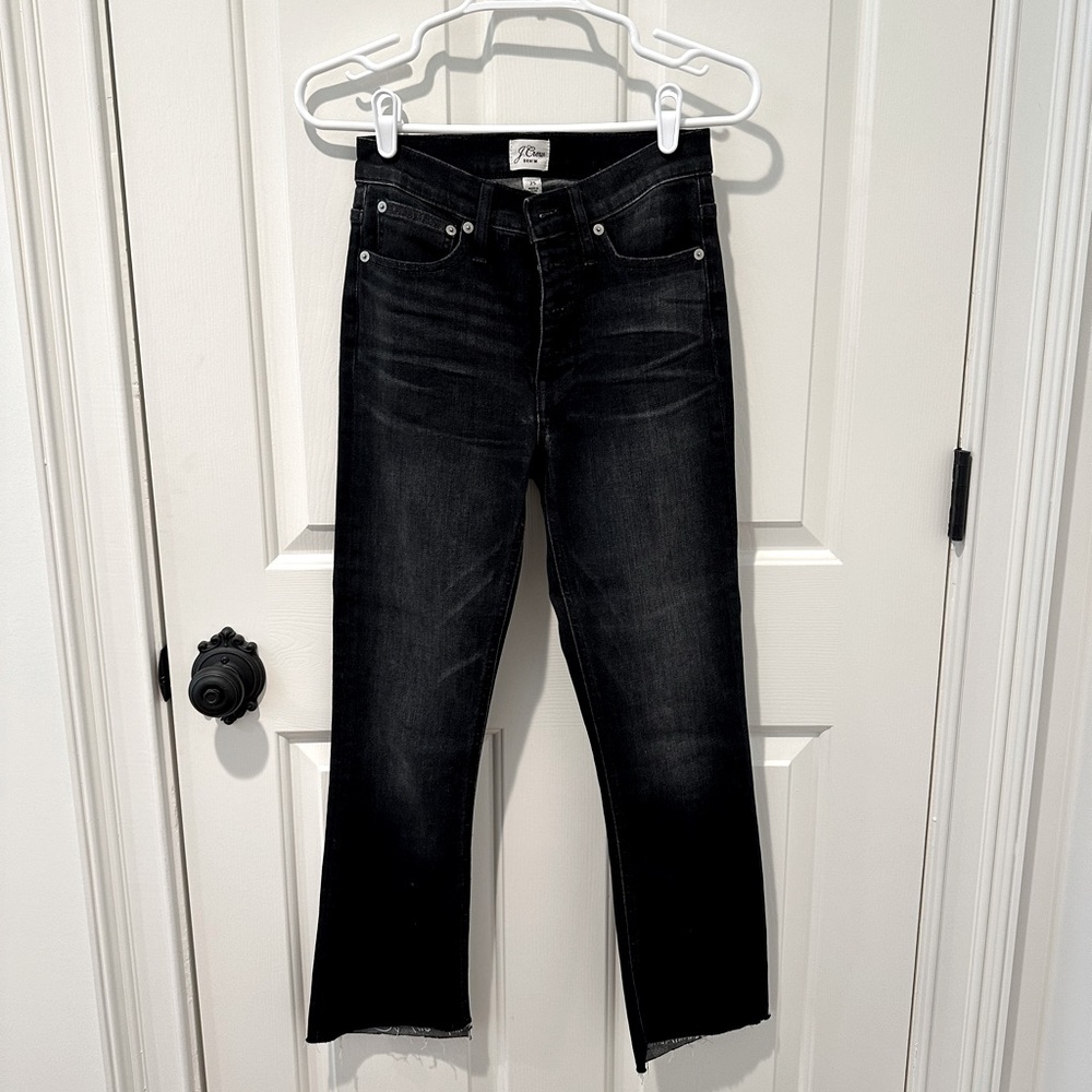 J Crew 9” Billie Demi Boot Crop size 25